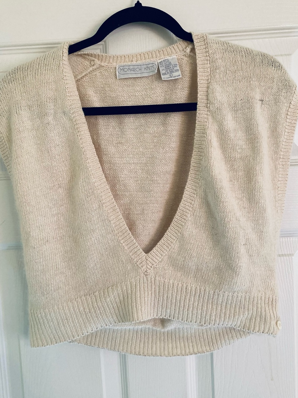 Monarch Knits Knit Sweater Vest